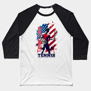 usa tennis team in paris 2024 Baseball T-Shirt